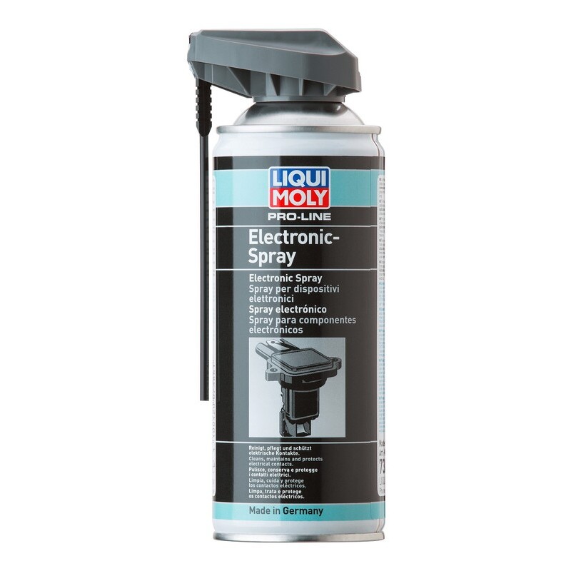 Limpia contactos LIQUI MOLY Pro-Line Electronic para componentes electrónicos - Spray 400ml - motoscamaralweb.com Limpia contactos LIQUI MOLY Pro-Line Electronic para componentes electrónicos - Spray 400ml - motoscamaralweb.com