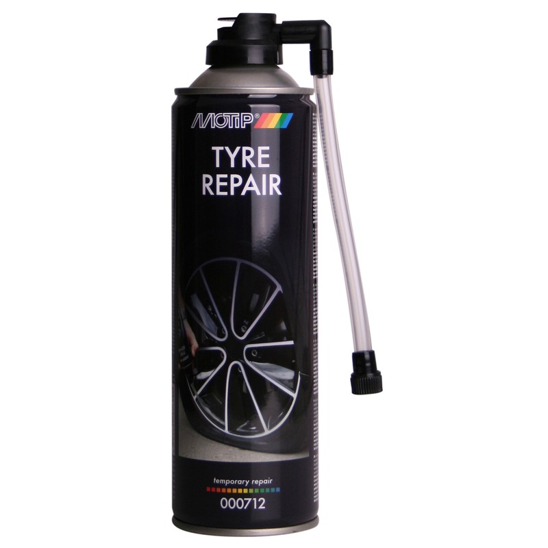 Repara pinchazos MOTIP con aplicador - Spray 500ml - motoscamaralweb.com Repara pinchazos MOTIP con aplicador - Spray 500ml - motoscamaralweb.com