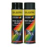 Pintura MOTIP negro satinado 500ML - motoscamaralweb.com
