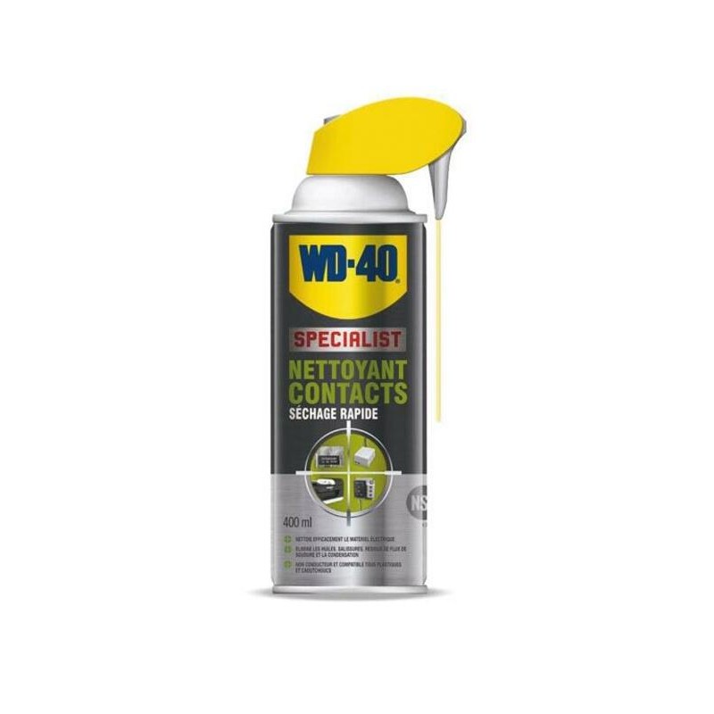 Limpia contactos WD-40 Specialist® - Spray 400ml - motoscamaralweb.com Limpia contactos WD-40 Specialist® - Spray 400ml - motoscamaralweb.com