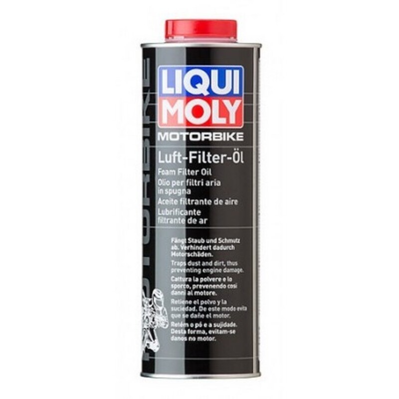 Aceite para filtro de aire LIQUI MOLY 3096 - Bote 1L - motoscamaralweb.com Aceite para filtro de aire LIQUI MOLY 3096 - Bote 1L - motoscamaralweb.com