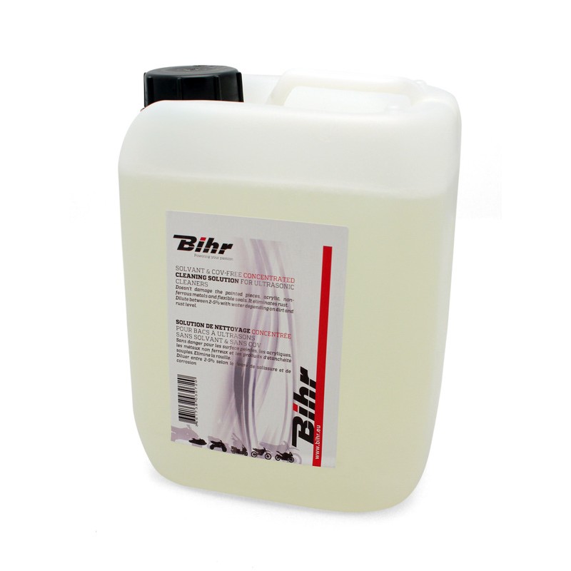 Solución de limpieza BIHR concentrado sin disolventes/COV - Limpiador de ultrasonido 4x5L - motoscamaralweb.com Solución de limpieza BIHR concentrado sin disolventes/COV - Limpiador de ultrasonido 4x5L - motoscamaralweb.com