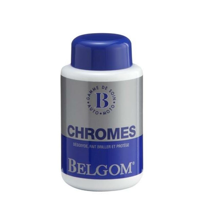 Limpiador y abrillantador de cromados Belgom 250ml - motoscamaralweb.com Limpiador y abrillantador de cromados Belgom 250ml - motoscamaralweb.com