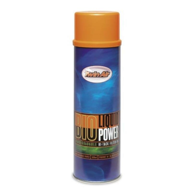 Aceite para filtros de aire TWIN AIR Bio Liquid Power - spray 500ml - motoscamaralweb.com Aceite para filtros de aire TWIN AIR Bio Liquid Power - spray 500ml - motoscamaralweb.com