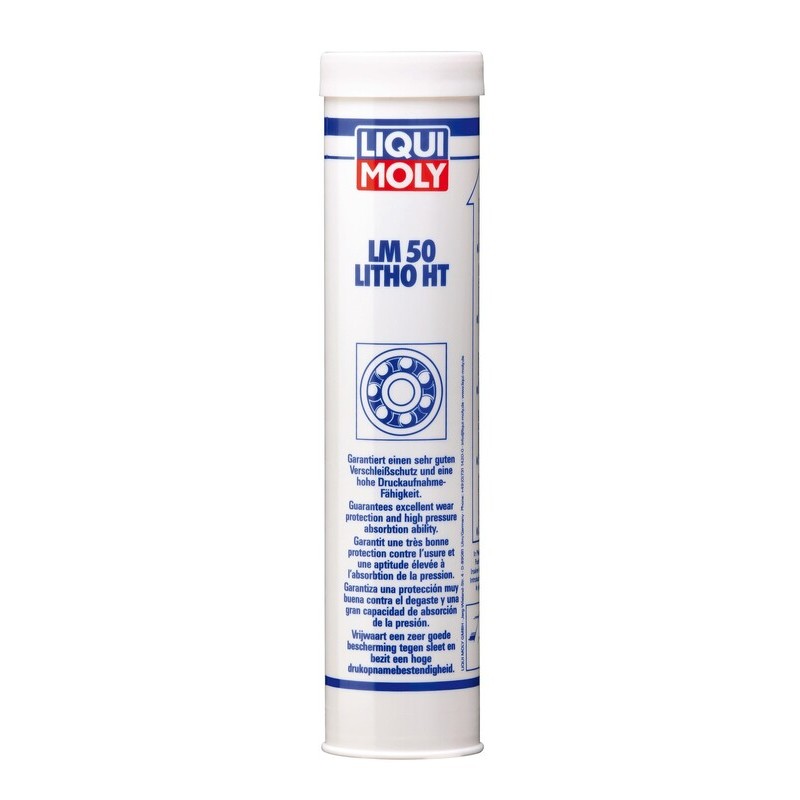Cartucho 400g de grasa de litio Liqui Moly LM 50 LITHO HT - motoscamaralweb.com Cartucho 400g de grasa de litio Liqui Moly LM 50 LITHO HT - motoscamaralweb.com