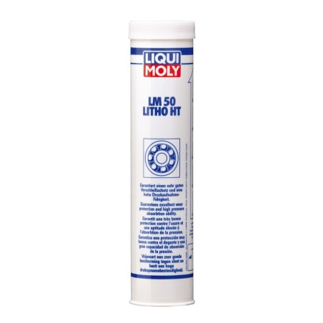 Cartucho 400g de grasa de litio Liqui Moly LM 50 LITHO HT - motoscamaralweb.com