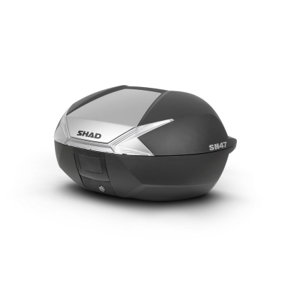 Tapa SHAD color titanio SH47 - motoscamaralweb.com