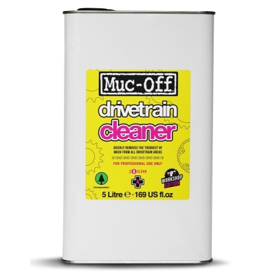 Limpiador de transmisiones para moto y bici MUC-OFF Drivetrain Cleaner - 5L - motoscamaralweb.com