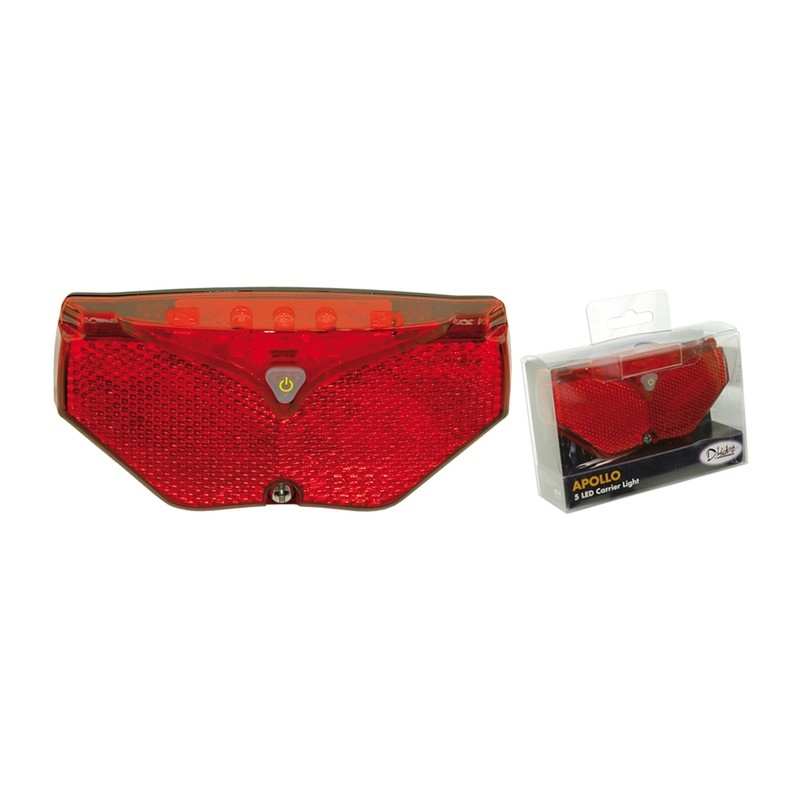 V BIKE Luz trasera de bicicleta LED + reflector. - motoscamaralweb.com V BIKE Luz trasera de bicicleta LED + reflector. - motoscamaralweb.com