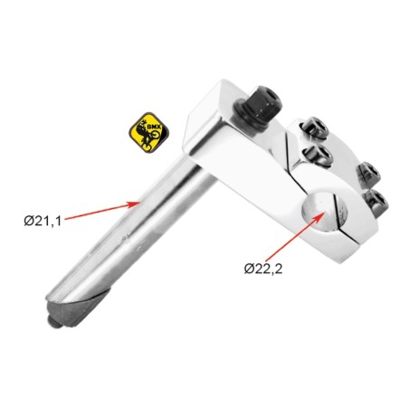 Potencia para bicicleta V BIKE BMX alumino - motoscamaralweb.com