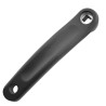 PROWHEEL Biela izquierda de bicicleta Aluminio negro 170mm Eje cuadrado - motoscamaralweb.com
