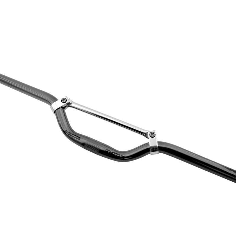Manillar de bicicleta UNO Con barra de refuerzo 630mm - Ø25.4 Negro - motoscamaralweb.com Manillar de bicicleta UNO Con barra de refuerzo 630mm - Ø25.4 Negro - motoscamaralweb.com