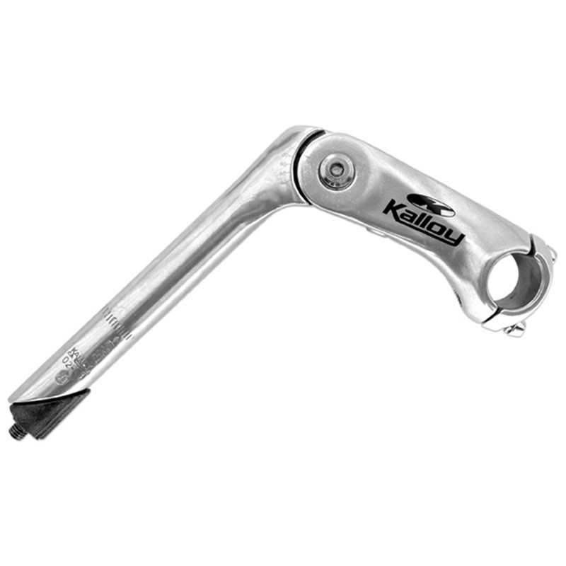 Potencia para bicicleta 0° / 60° UNO - 100 mm plata - motoscamaralweb.com Potencia para bicicleta 0° / 60° UNO - 100 mm plata - motoscamaralweb.com