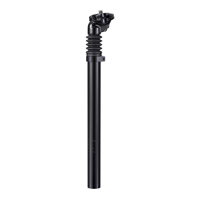 Tija de sillín UNO City Comfort con suspensión - 350 mm Ø27.2 Negro - motoscamaralweb.com Tija de sillín UNO City Comfort con suspensión - 350 mm Ø27.2 Negro - motoscamaralweb.com