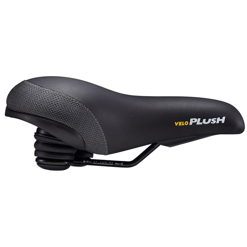 Sillín bicicleta Cruiser confort con muelles VELO VL6256 Negro. Alta densidad ArcTech - motoscamaralweb.com