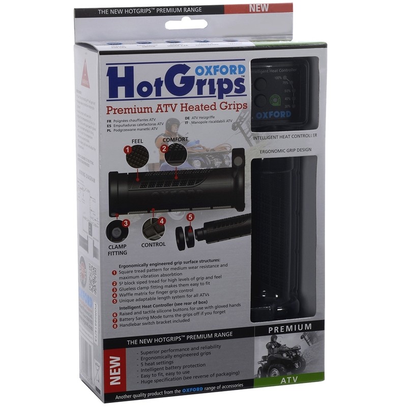 Puños calefactables OXFORD HotGrips Premium ATV- motoscamaralweb.com Puños calefactables OXFORD HotGrips Premium ATV- motoscamaralweb.com