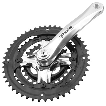 PROWHEEL Set platos y bielas de bicicleta 3X7 / 3X8 Bielas 170mm - motoscamaralweb.com