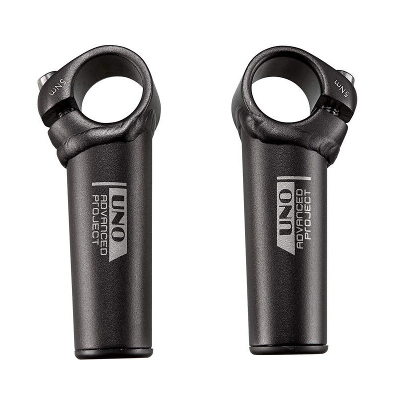 Apéndices para manillar de bicicleta UNO L:80mm Negro - motoscamaralweb.com Apéndices para manillar de bicicleta UNO L:80mm Negro - motoscamaralweb.com