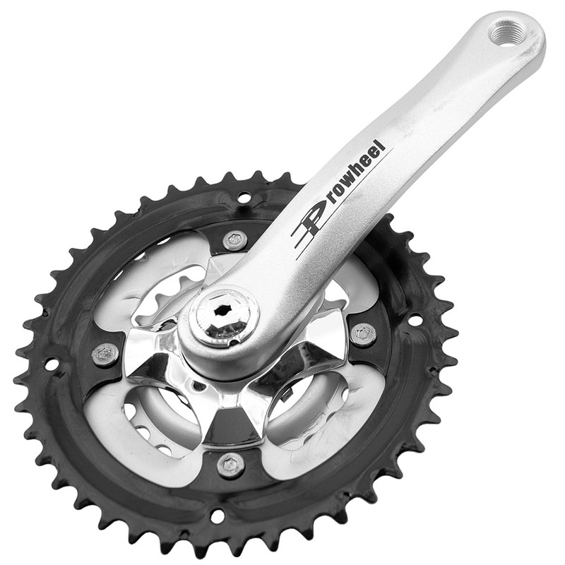PROWHEEL Set platos y bielas de bicicleta 3X7 / 3X8 Bielas 170mm - motoscamaralweb.com PROWHEEL Set platos y bielas de bicicleta 3X7 / 3X8 Bielas 170mm - motoscamaralweb.com
