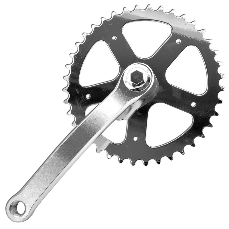PROWHEEL Set plato y bielas de bicicleta 1 velocidad 40 Dientes Bielas 165mm - motoscamaralweb.com PROWHEEL Set plato y bielas de bicicleta 1 velocidad 40 Dientes Bielas 165mm - motoscamaralweb.com