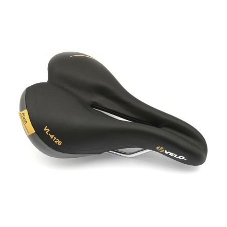 Sillín bicicleta VELO VL4126 prostático. Negro. Femenino - motoscamaralweb.com