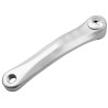 Biela izquierda alumnio 170mm Plata eje Rombo - motoscamaralweb.com