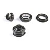 VP COMPONENTS juego dirección bicicleta Semi-Integrada Aluminio Negro Ø28.6x44mm - motoscamaralweb.com