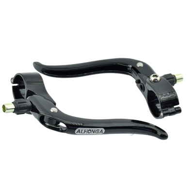 ALHONGA Juego de manetas bicicleta Singlespeed 22.2 Negro - motoscamaralweb.com