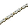 Cadena KMC Z-82 8 velocidades 114 eslabones marrón/gris - motoscamaralweb.com