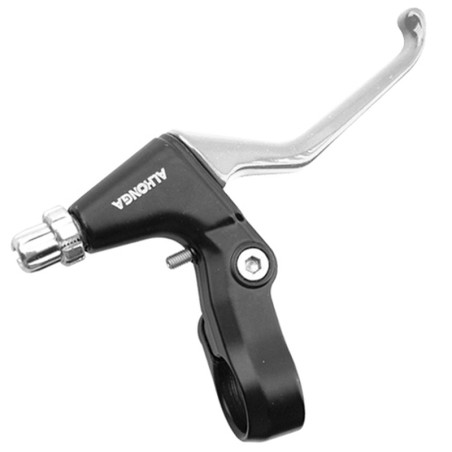 ALHONGA Juego de manetas bicicleta V-Brake Aluminio. Plata - motoscamaralweb.com