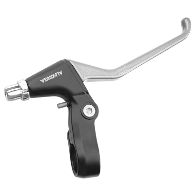 ALHONGA Juego de manetas bicicleta Cantilever. Aluminio. Plata - motoscamaralweb.com