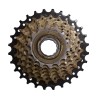 V BIKE Cassette a rosca bicicleta 7 Velocidades. Desarrollo 14/28 - motoscamaralweb.com