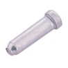 ALHONGA Bote 500 Terminales de cable Ø2.4mm. Aluminio plata. Reforzado - motoscamaralweb.com