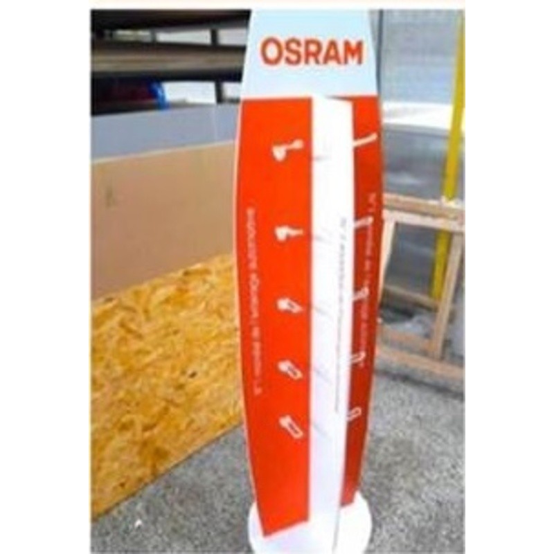 Expositor OSRAM Display 1500 x 400 x 400mm - motoscamaralweb.com Expositor OSRAM Display 1500 x 400 x 400mm - motoscamaralweb.com