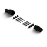 Juego de conectores DENALI impermeable 3 pines - motoscamaralweb.com