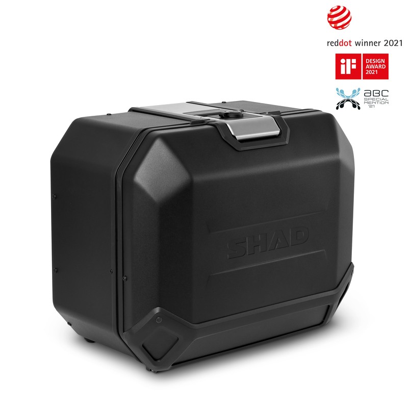 Maleta derecha alumino SHAD Terra Black 47L - motoscamaralweb.com Maleta derecha alumino SHAD Terra Black 47L - motoscamaralweb.com
