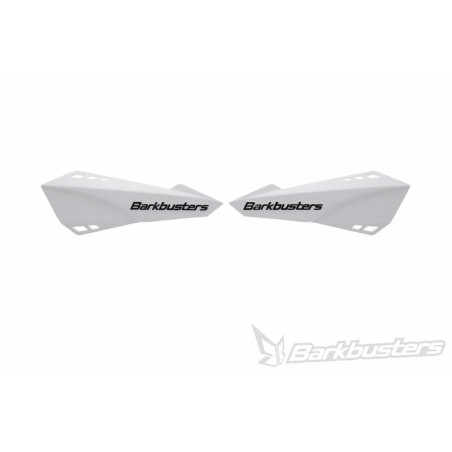 Kit completo paramanos de bicicleta Barkbusters blanco - motoscamaralweb.com