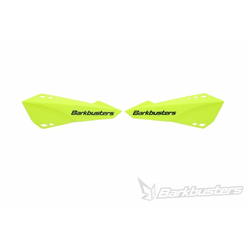 Kit completo paramanos de bicicleta Barkbusters amarillo-hiviz (fluor) - motoscamaralweb.com Kit completo paramanos de bicicleta Barkbusters amarillo-hiviz (fluor) - motoscamaralweb.com