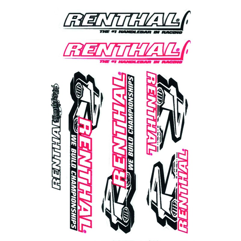 Hoja de adhesivos RENTHAL - motoscamaralweb.com