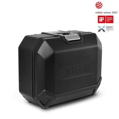 Maleta derecha alumino SHAD Terra Black 36L - motoscamaralweb.com