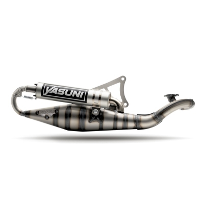 Escape YASUNI Carrera 10 homologado silencioso aluminio Minarelli Horizontal - motoscamaralweb.com