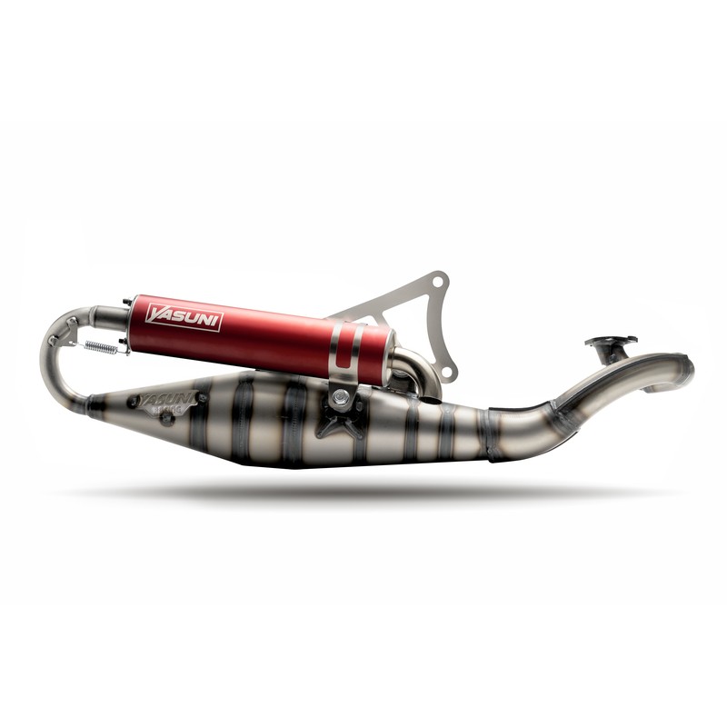 Escape YASUNI Carrera 10 homologado silencioso rojo Minarelli Horizontal - motoscamaralweb.com Escape YASUNI Carrera 10 homologado silencioso rojo Minarelli Horizontal - motoscamaralweb.com