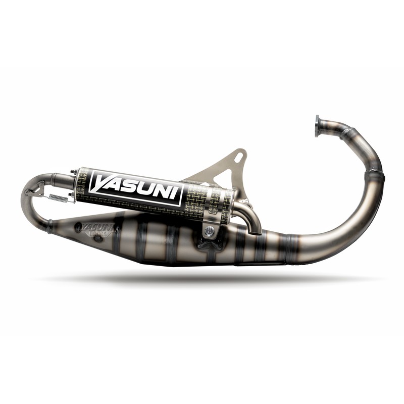 Escape YASUNI Carrera 10 homologado silencioso kevlar Minarelli Vertical - motoscamaralweb.com Escape YASUNI Carrera 10 homologado silencioso kevlar Minarelli Vertical - motoscamaralweb.com