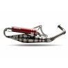 Escape YASUNI Carrera 10 homologado silencioso rojo Piaggio - motoscamaralweb.com