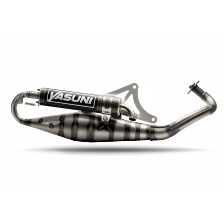 Escape YASUNI Carrera 10 homologado silencioso kevlar Piaggio - motoscamaralweb.com