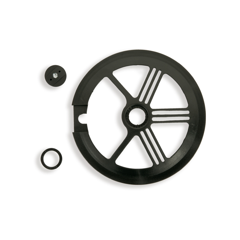Protector de plato (42 dientes). Negro - motoscamaralweb.com Protector de plato (42 dientes). Negro - motoscamaralweb.com