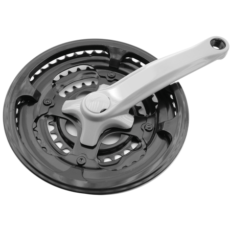 Triple plato BTT 28/38/46 Index. Acero - motoscamaralweb.com