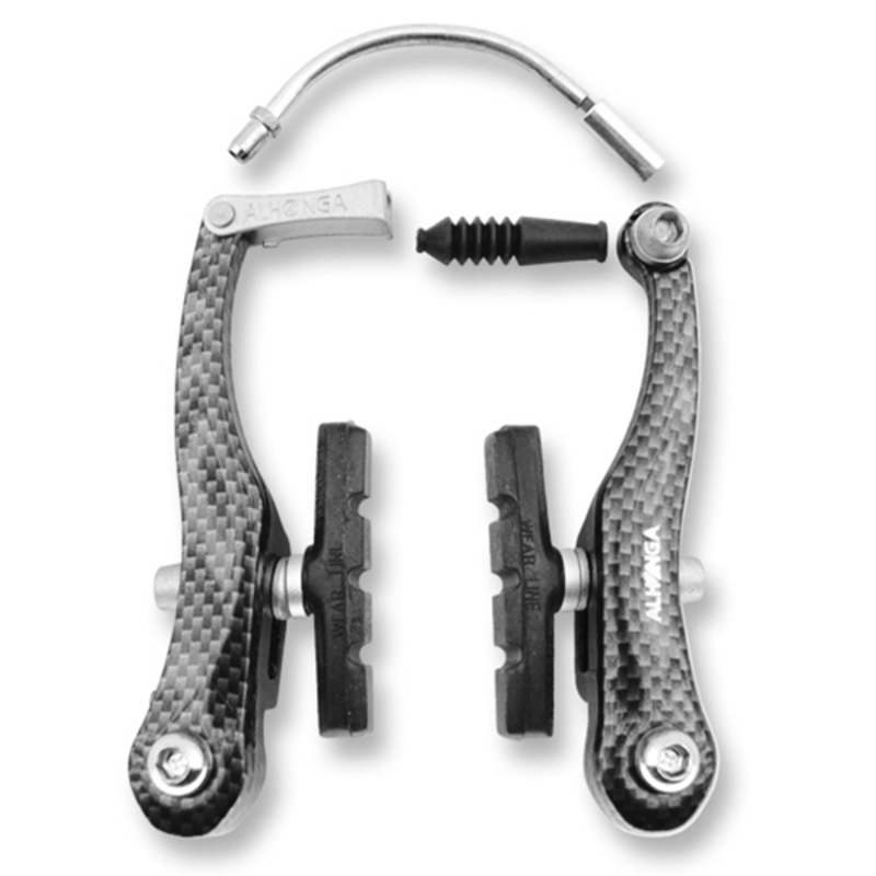 Juego de frenos V-Brake ALU. C/Fiber - motoscamaralweb.com Juego de frenos V-Brake ALU. C/Fiber - motoscamaralweb.com