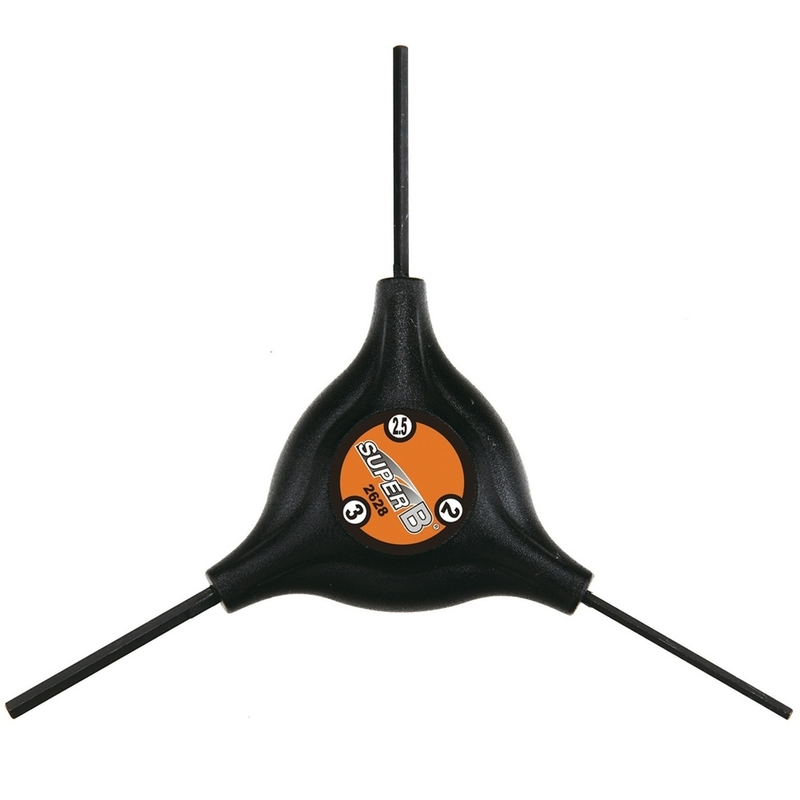 Llave Y Allen Super B 2 / 2.5 / 3 mm - motoscamaralweb.com Llave Y Allen Super B 2 / 2.5 / 3 mm - motoscamaralweb.com