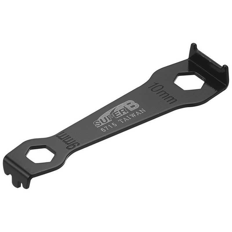 Llave tornillos plato 9-10 + Llave biela. Super B - REF TB-6715A - motoscamaralweb.com Llave tornillos plato 9-10 + Llave biela. Super B - REF TB-6715A - motoscamaralweb.com